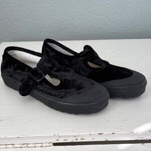 Vans Velvet Mary Jane’s
